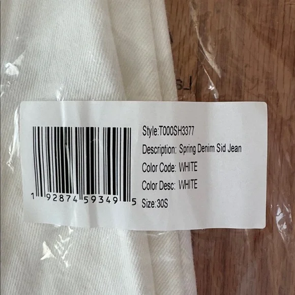 Tibi Spring Denim Sid Jean - Picture 6 of 9